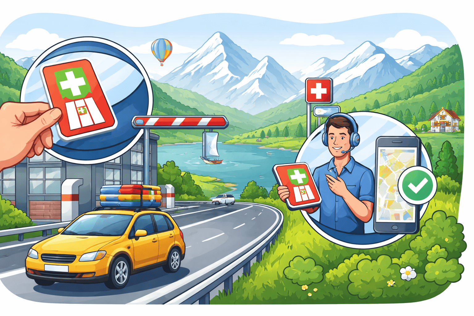 Express Swiss Vignette Service for Your Upcoming Journey